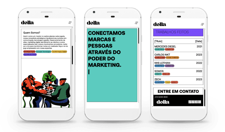 Site Institucional Dolla