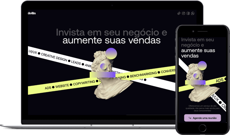 Landing Page Dolla