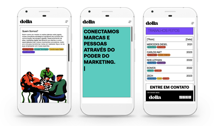 Site Institucional Dolla